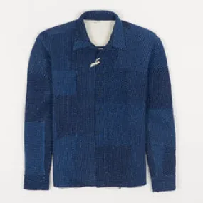 11.11 / eleven eleven Sashiko Handstitched Overshirt Jacket