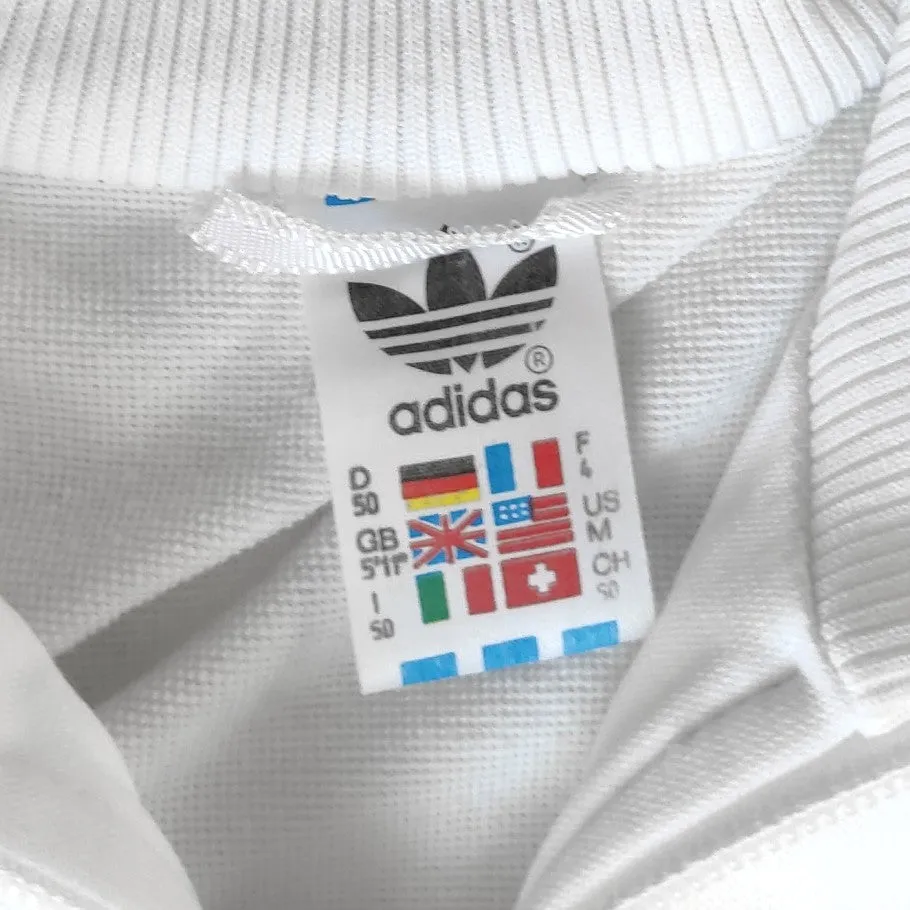 1988 white Germany Adidas jacket made in Germany