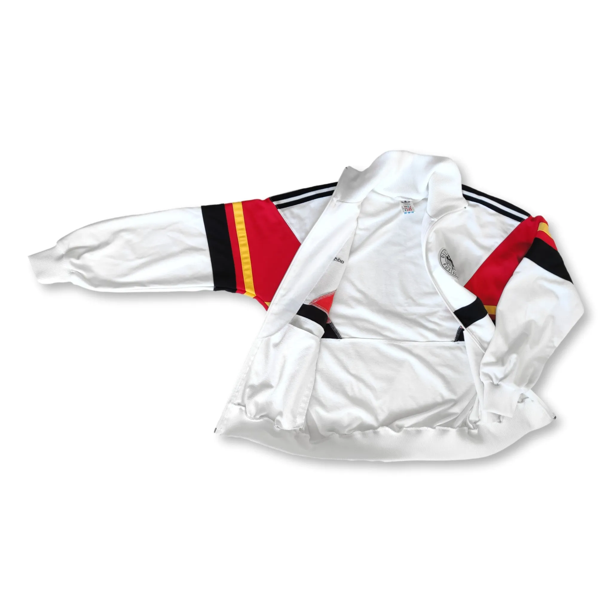 1988 white Germany Adidas jacket made in Germany