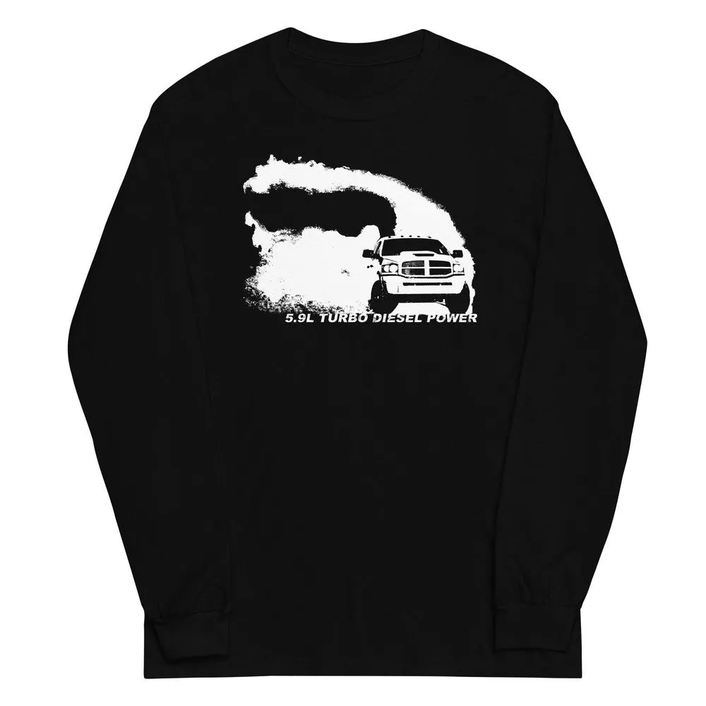 5.9 3rd Gen Rolling Coal Burnout Long Sleeve T-Shirt