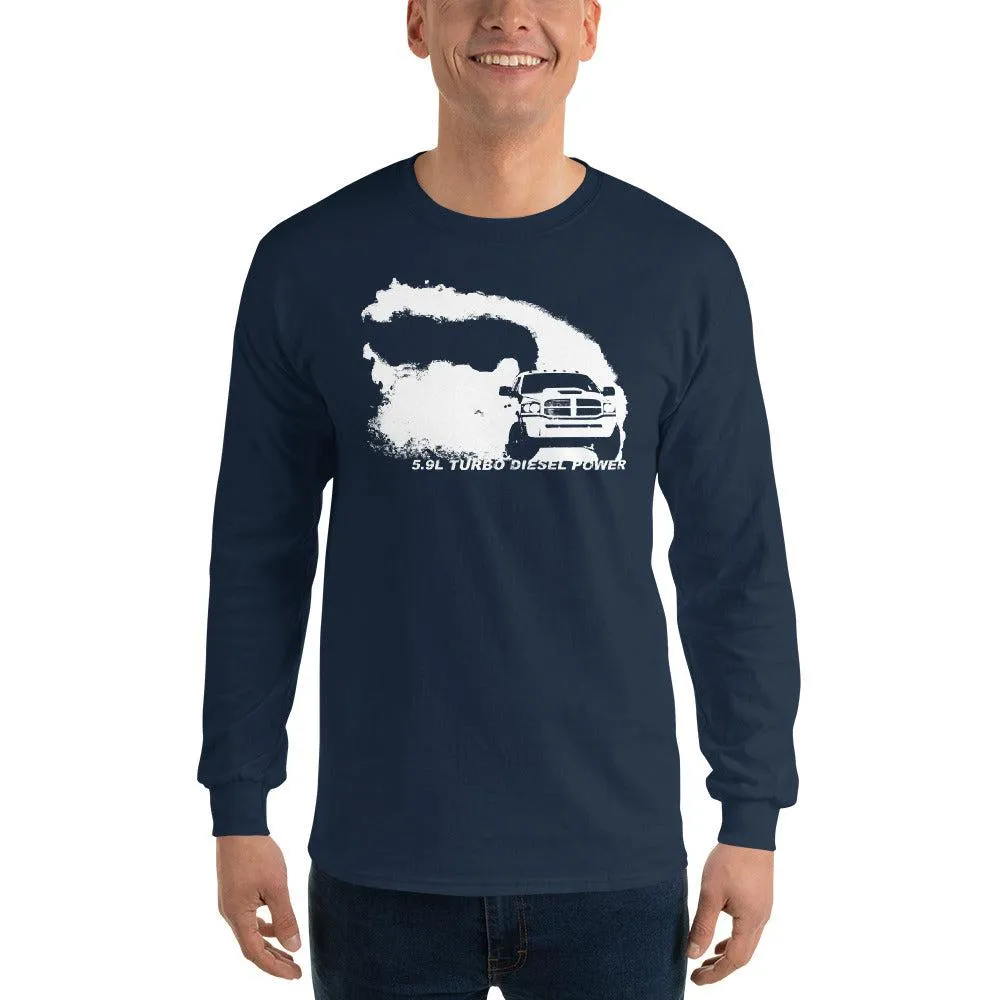 5.9 3rd Gen Rolling Coal Burnout Long Sleeve T-Shirt