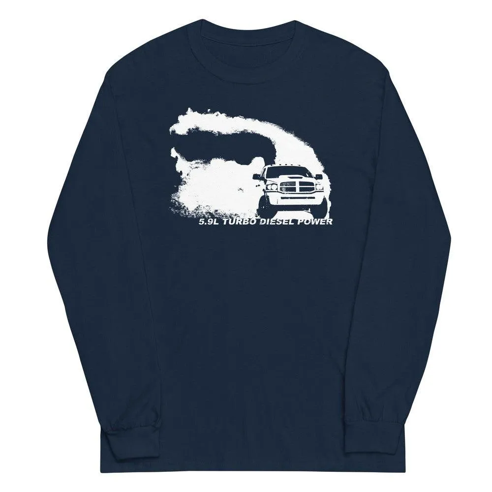 5.9 3rd Gen Rolling Coal Burnout Long Sleeve T-Shirt