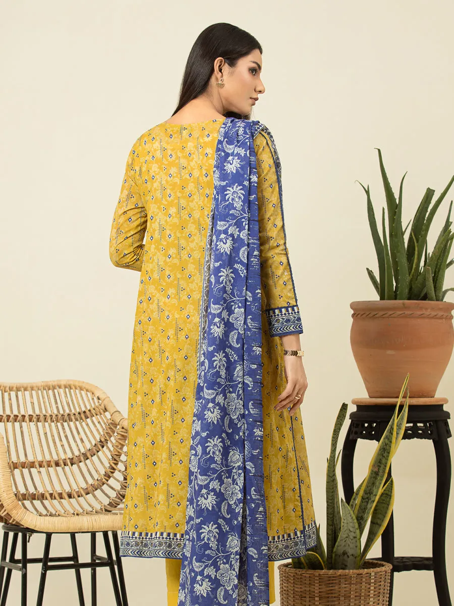 ACE Galleria Merak Printed Lawn Unstitched 3Pc Suit A-WU3PML23-22651