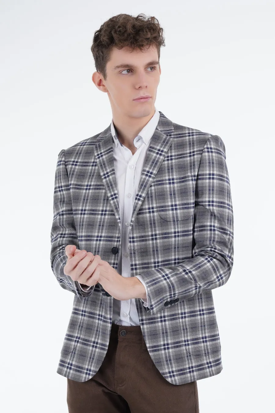 Alaskan Tartan Blazer