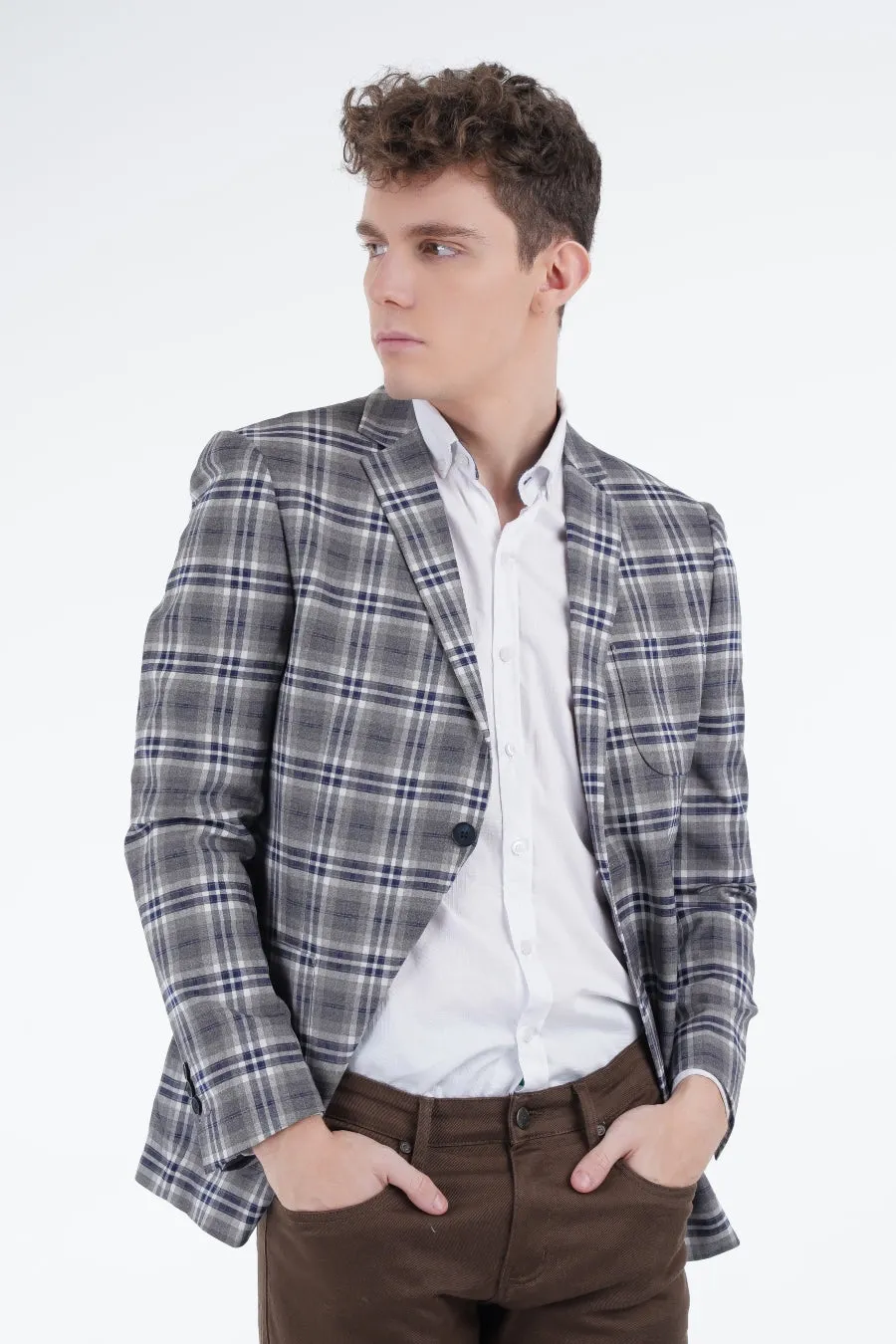 Alaskan Tartan Blazer