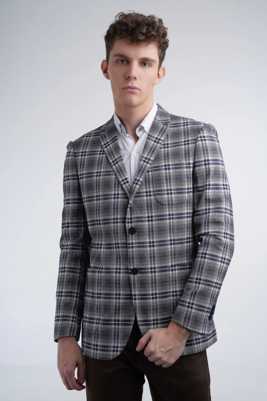 Alaskan Tartan Blazer