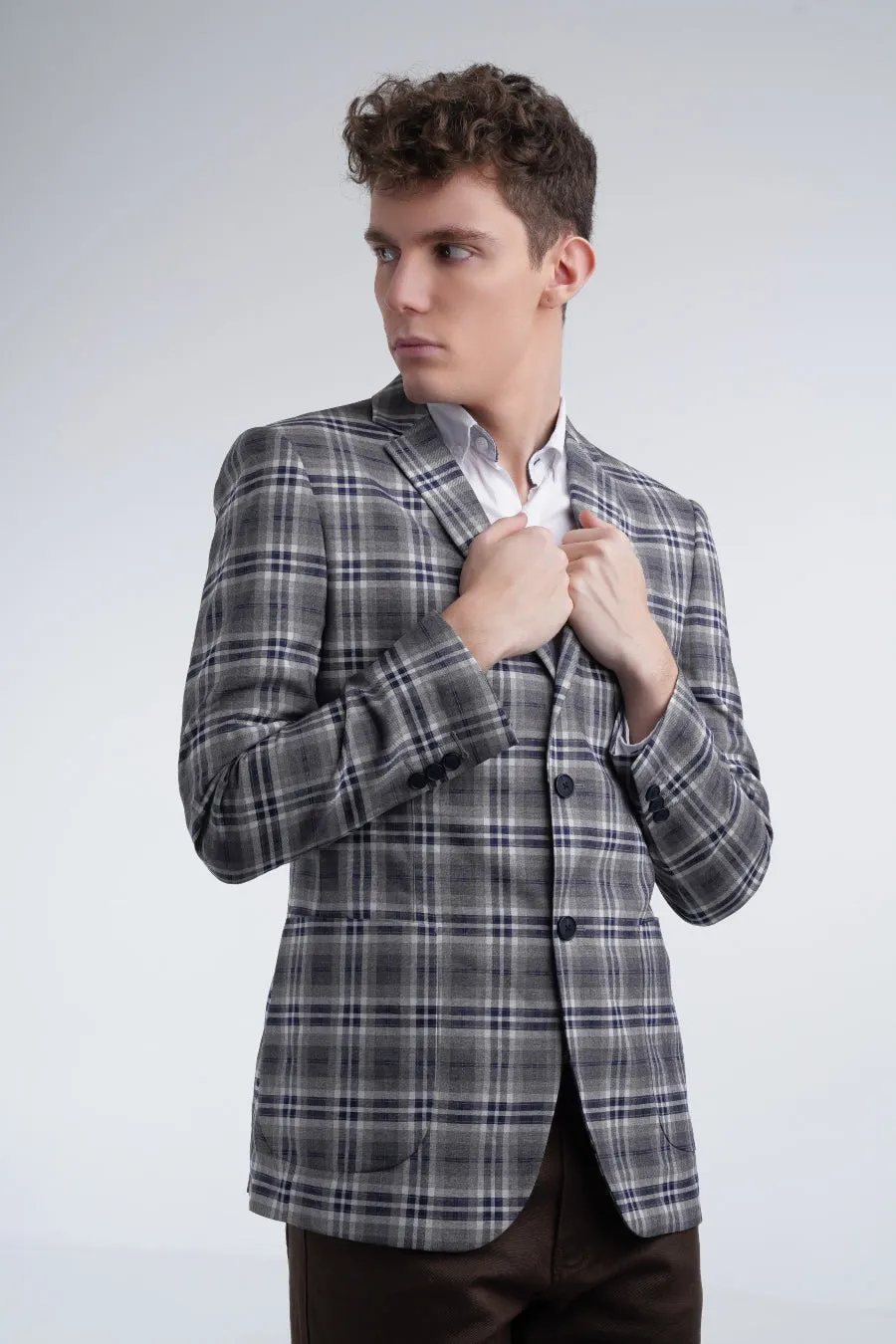 Alaskan Tartan Blazer