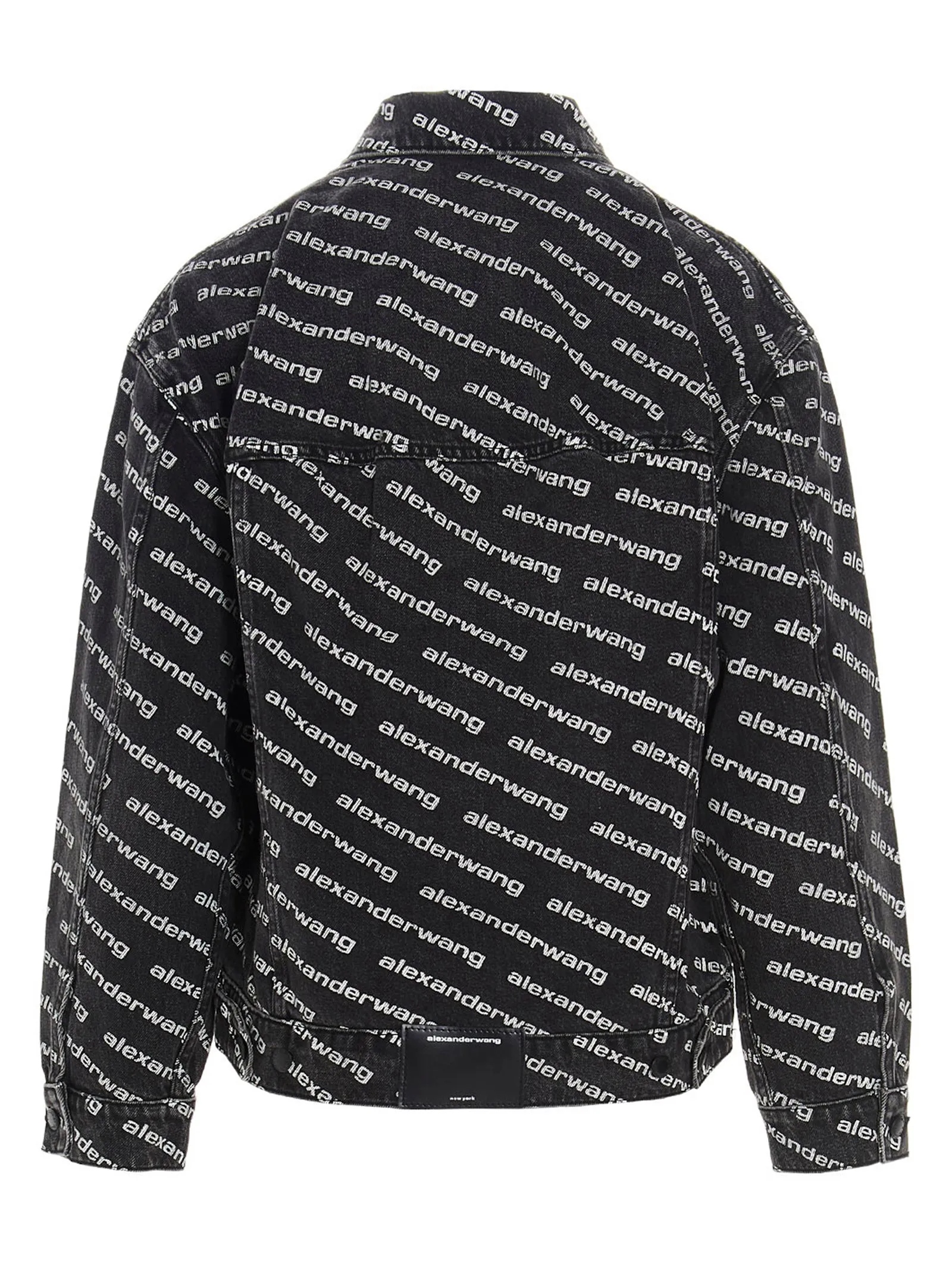 Alexander Wang All Over Logo Print Jacket