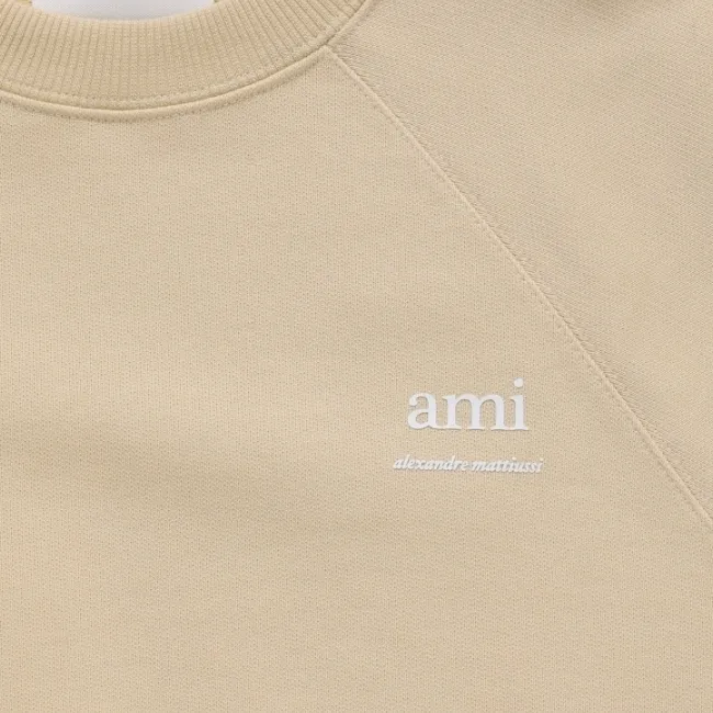 AMI PARIS  |Unisex Long Sleeves Cotton Hoodies & Sweatshirts