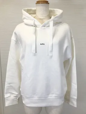 A.P.C.  |Long Sleeves Plain Cotton Logo Hoodies & Sweatshirts