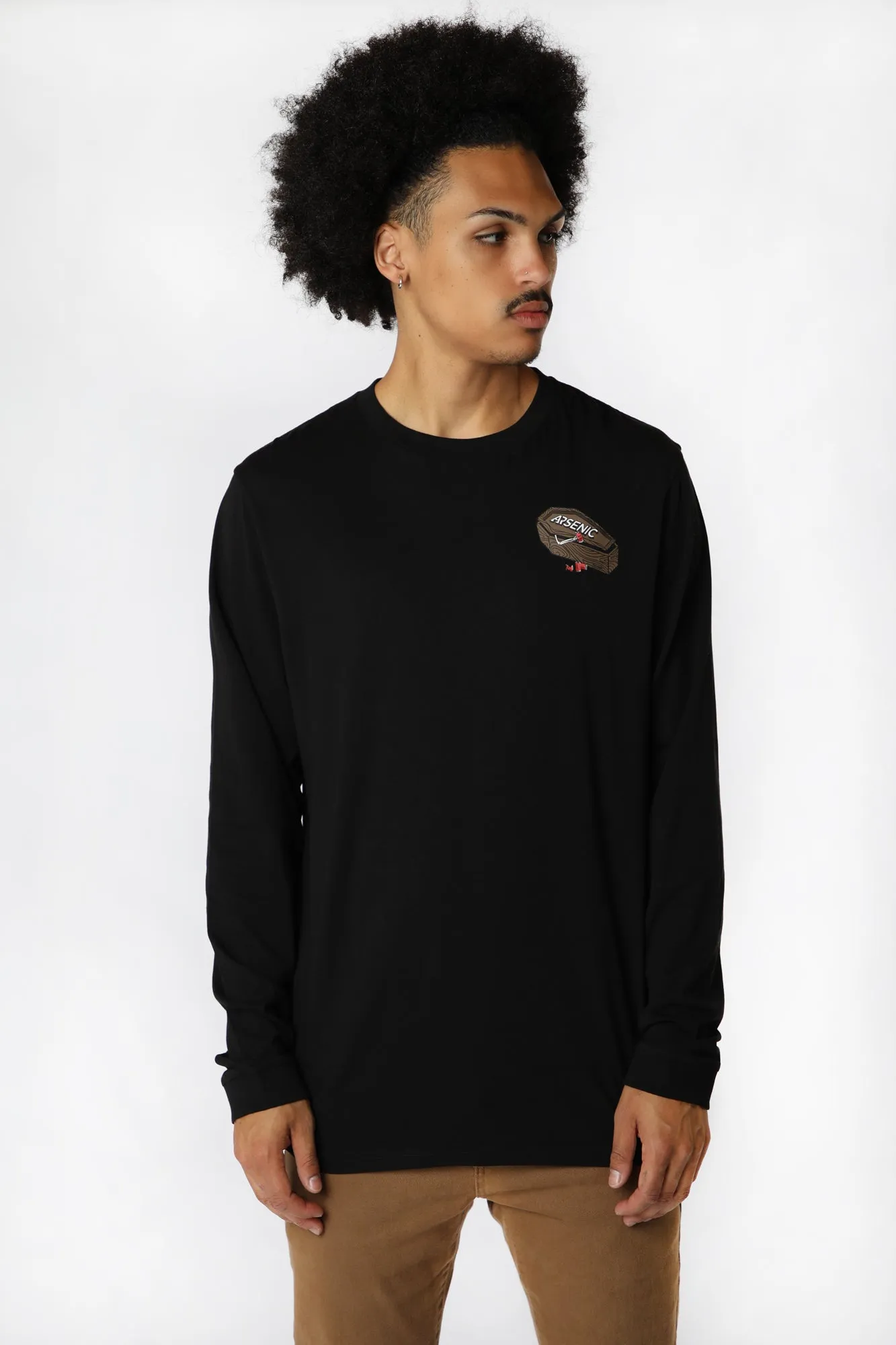 Arsenic Mens Coffin Long Sleeve Top