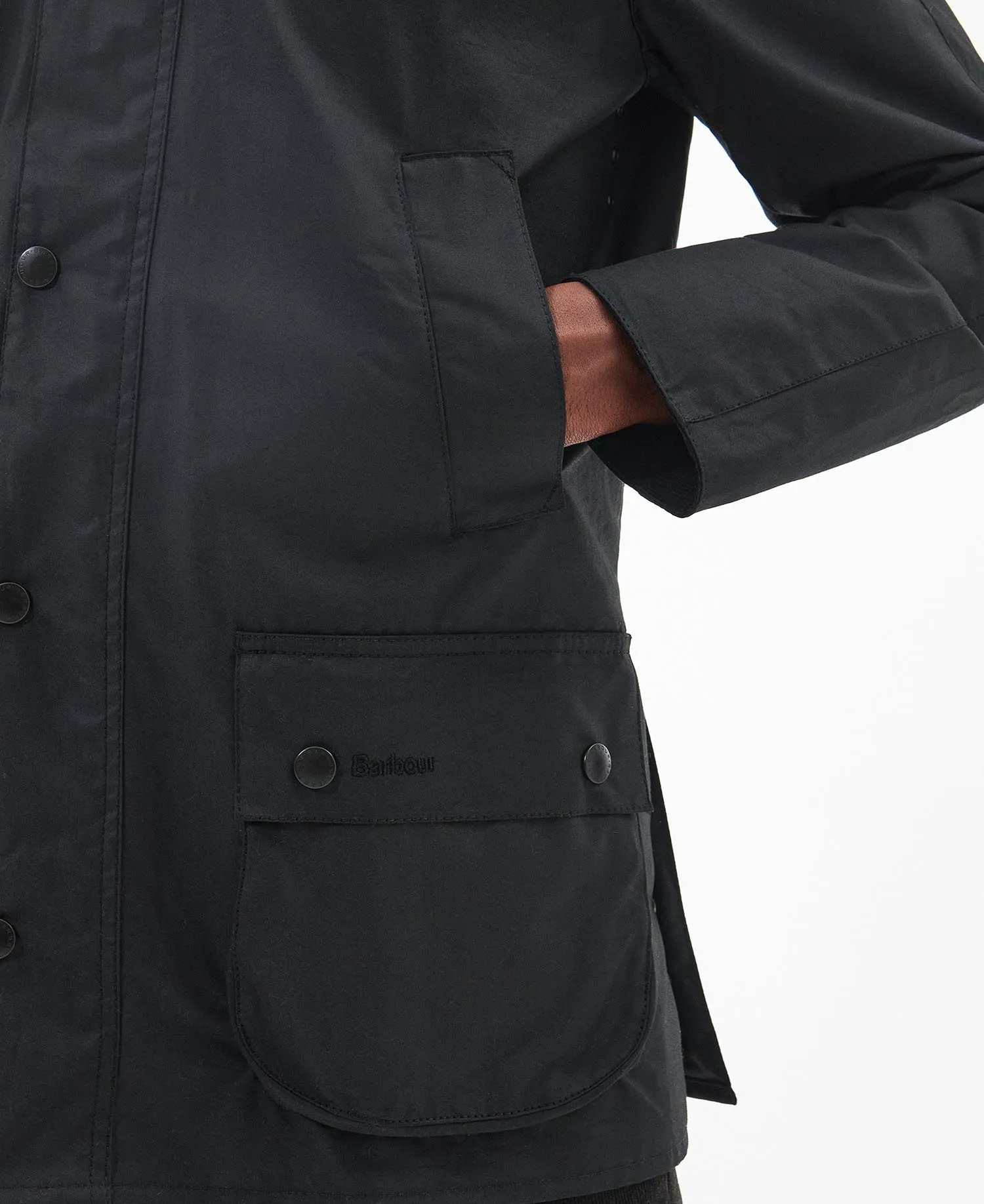 Ashby Wax Jacket Black / Classic