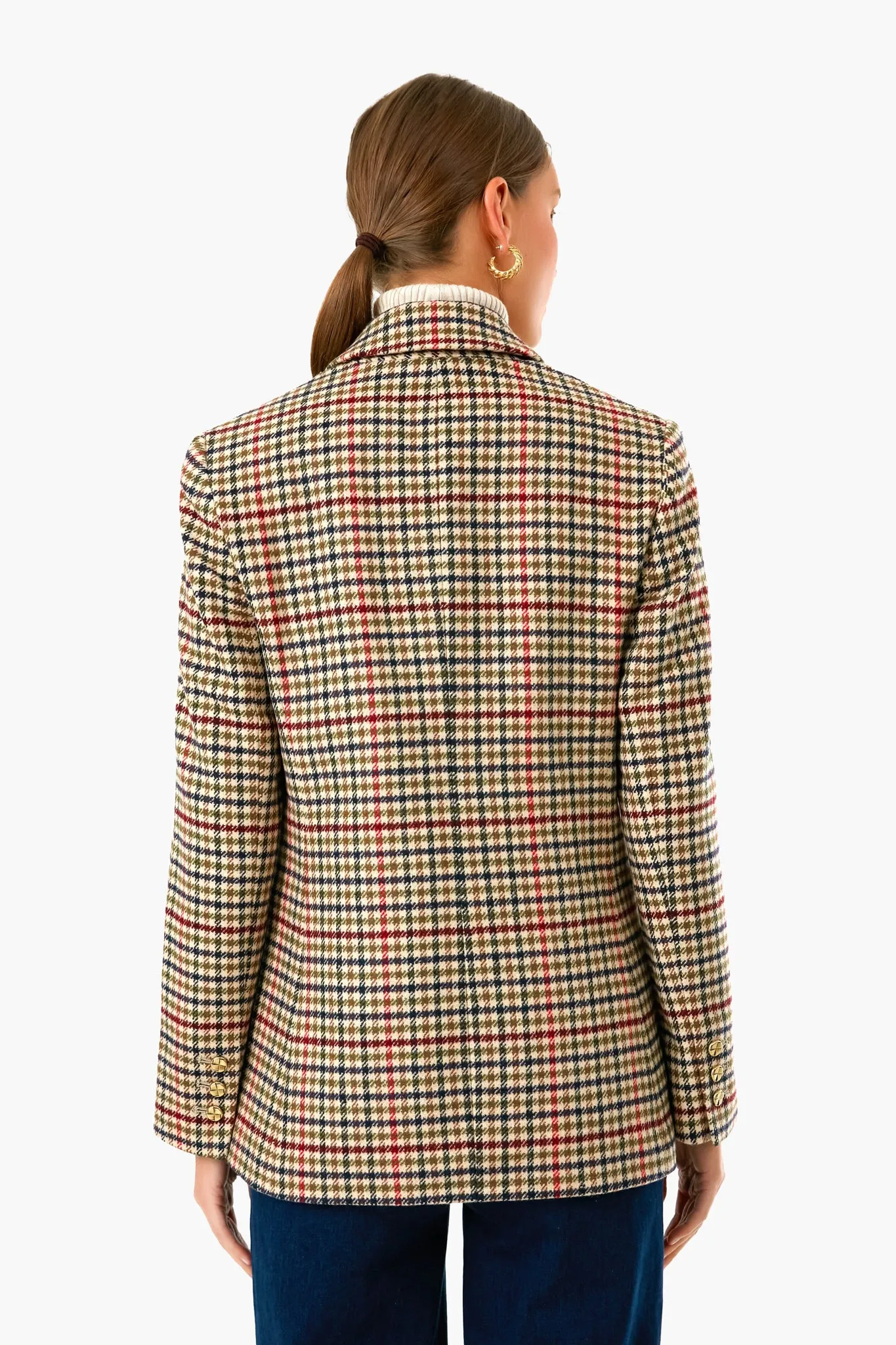 Autumn Check Diana Blazer