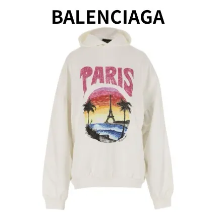 BALENCIAGA  |Long Sleeves Hoodies & Sweatshirts