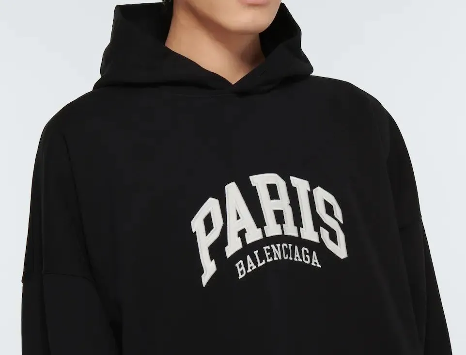 BALENCIAGA  |Plain Cotton Logo Luxury FX Advantage / Exclusive Hoodies