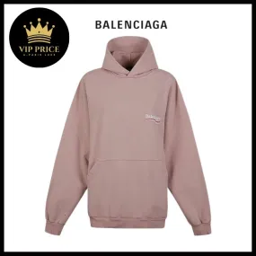 BALENCIAGA  |Unisex Logo Hoodies & Sweatshirts