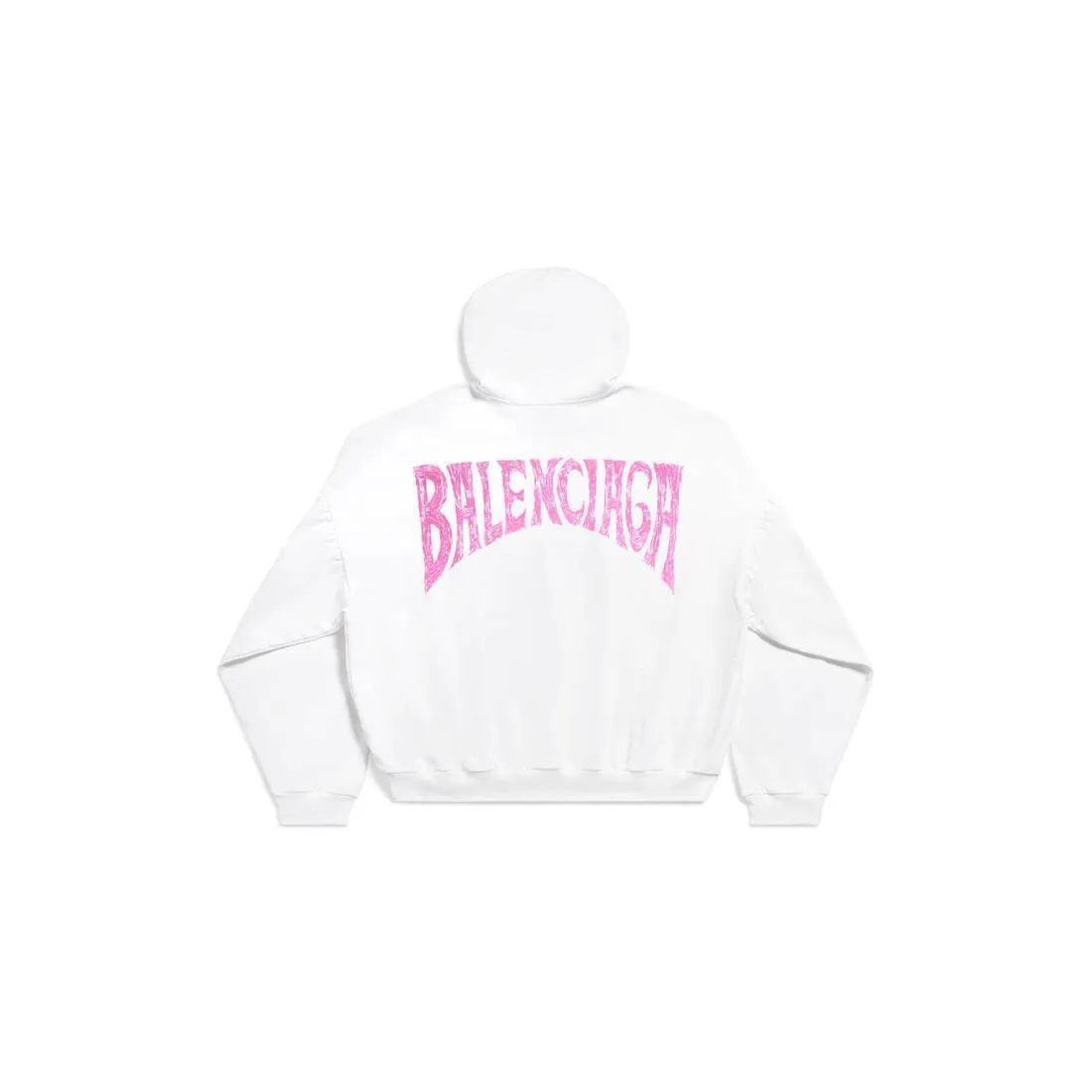 BALENCIAGA  |Unisex Long Sleeves Plain Cotton Oversized Logo