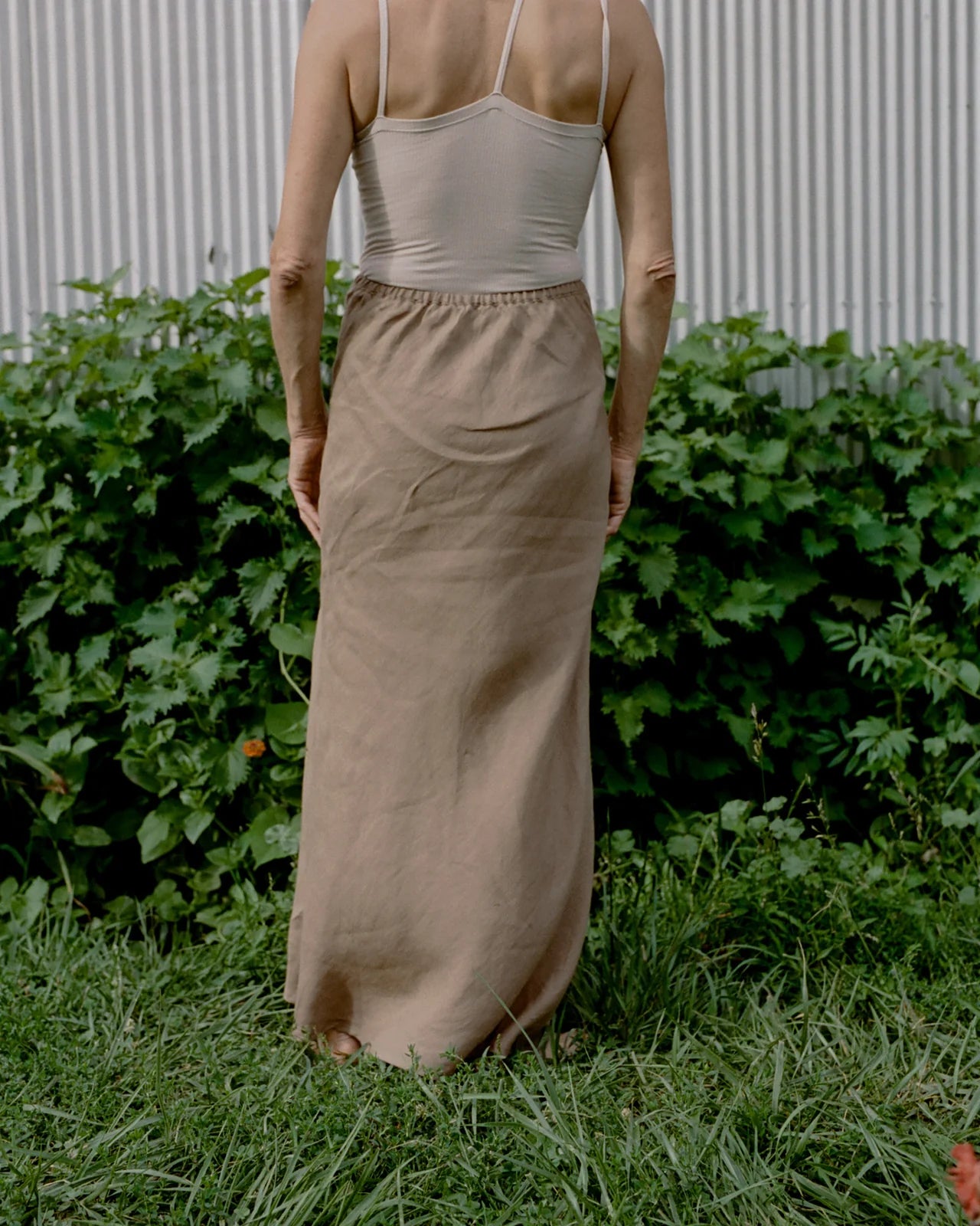 BASERANGE | Dydine Skirt - Sheer Linen - Ocular