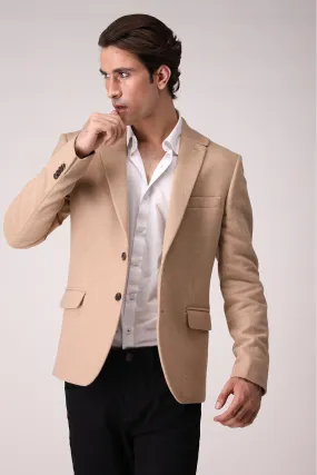 Beige Tweed Blazer