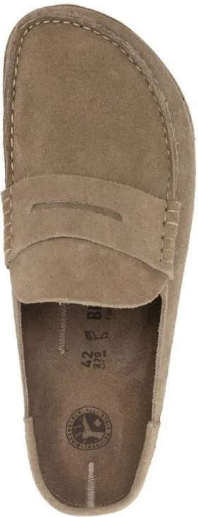 Birkenstock suede slip-on loafers Neutrals