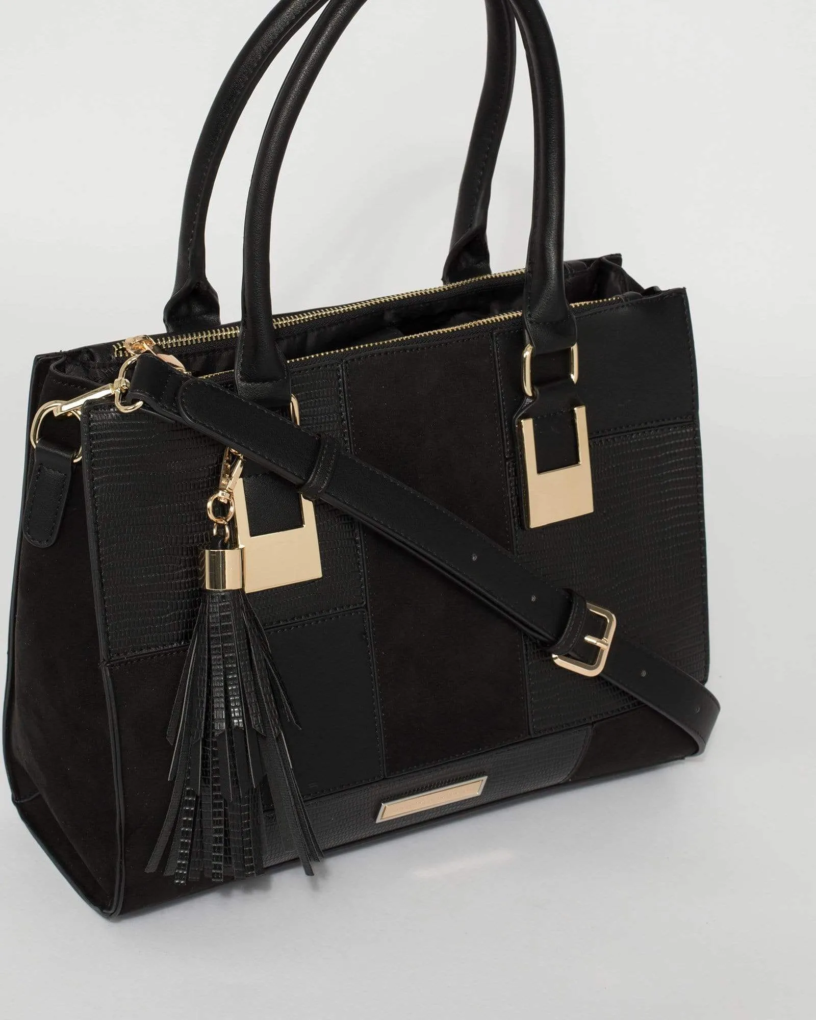 Black Elodie Tote Bag