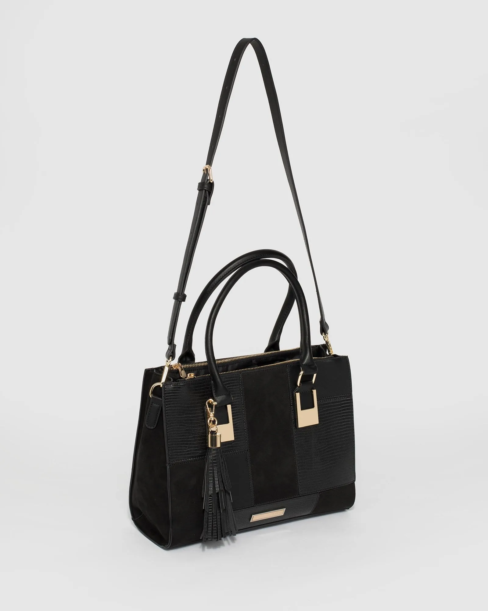 Black Elodie Tote Bag