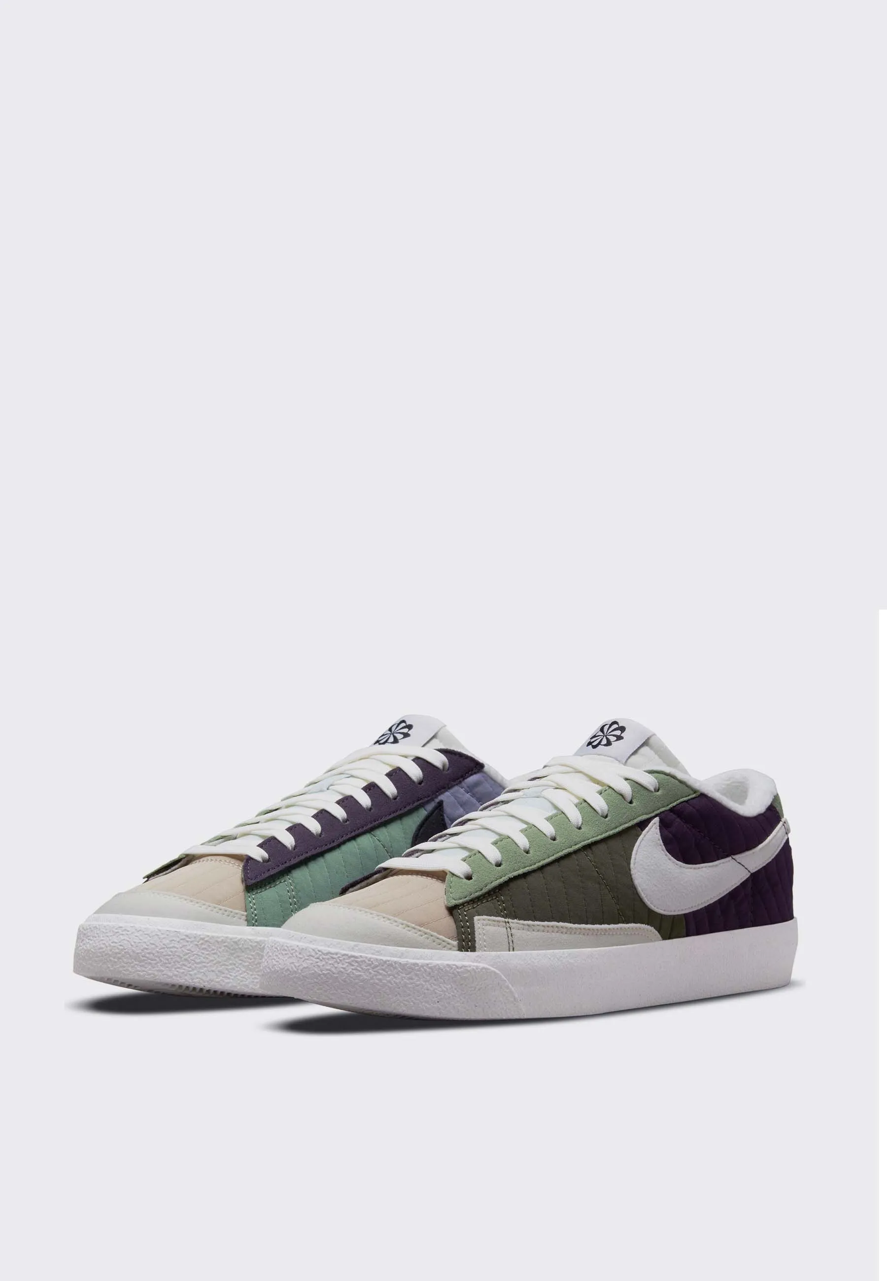 Blazer Low '77 Premium - cave purple/sail medium olive rattan