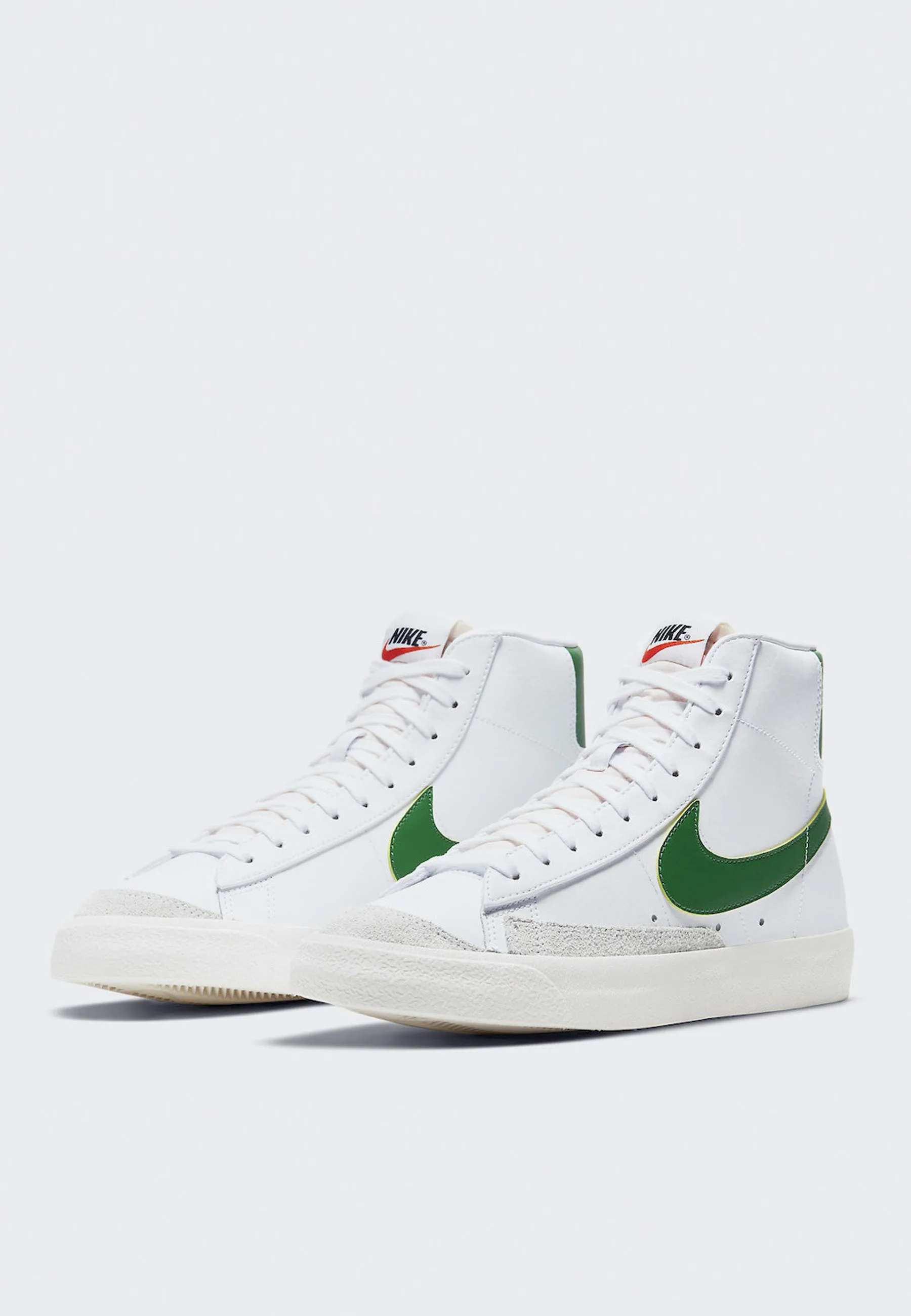 Blazer Mid '77 Vintage - white/pine green/sail black