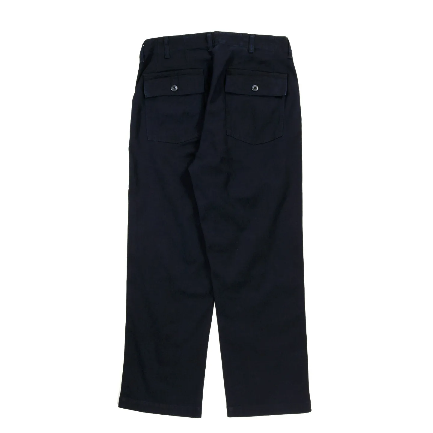 BLUE BLUE JAPAN COTTON TENCEL TWILL FATIGUE PANTS INDIGO