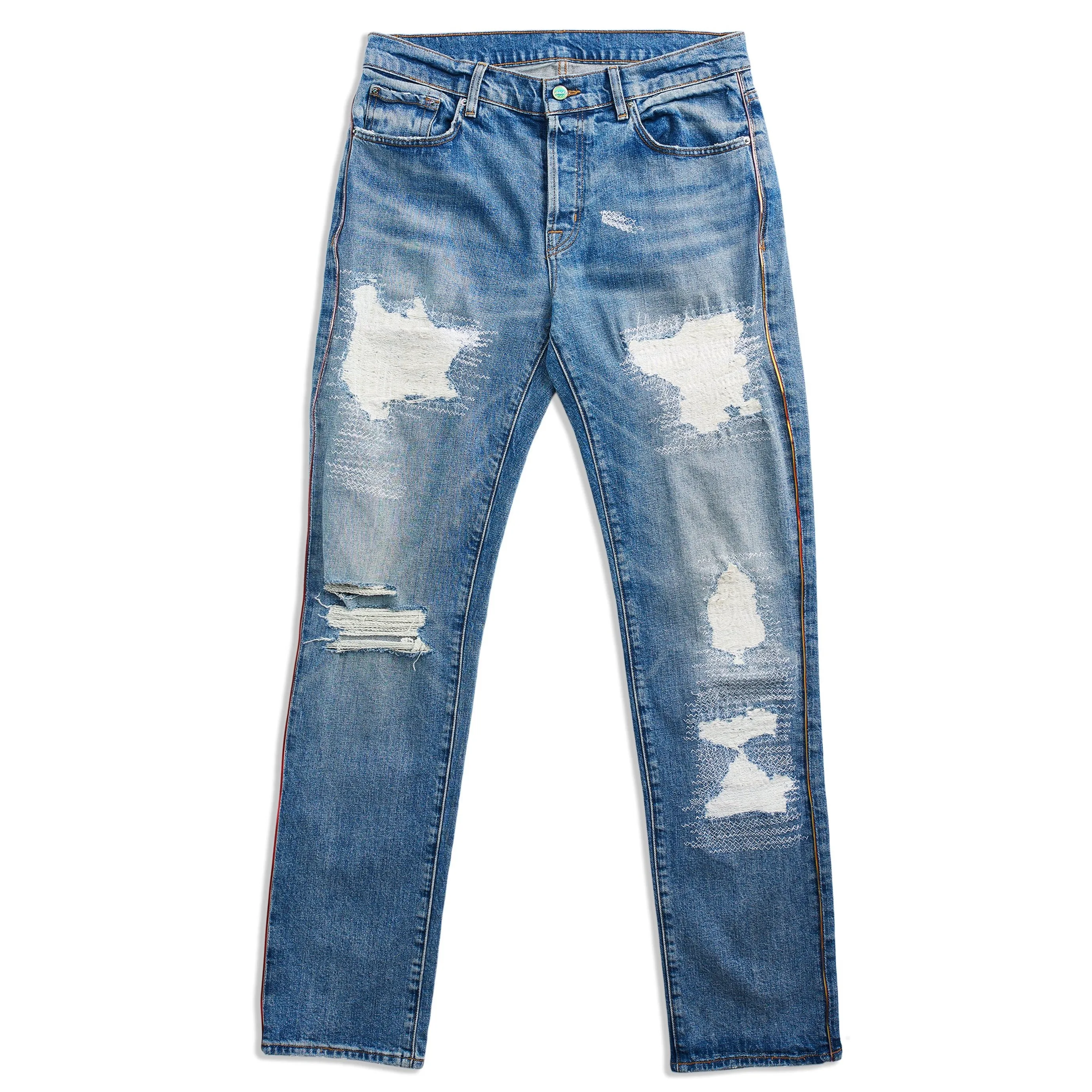 BOSSI REPAIR WASH JEAN - BLUE