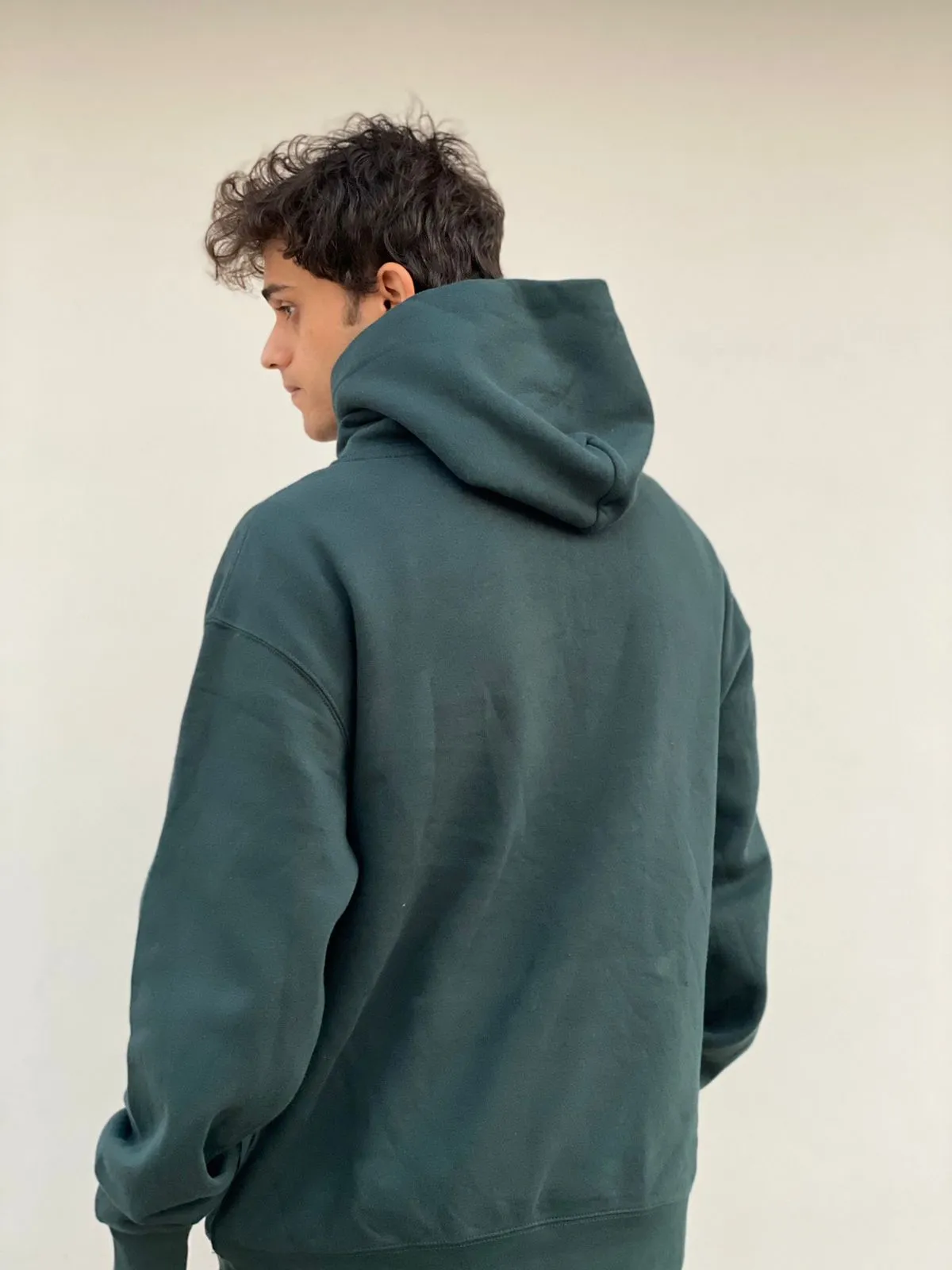 Bottle Green Oversized Hoodie