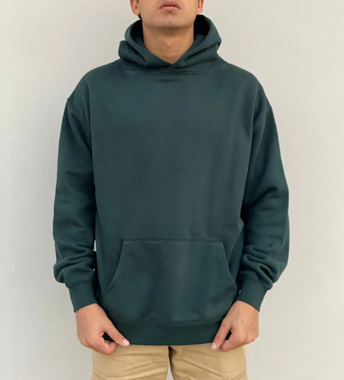 Bottle Green Oversized Hoodie