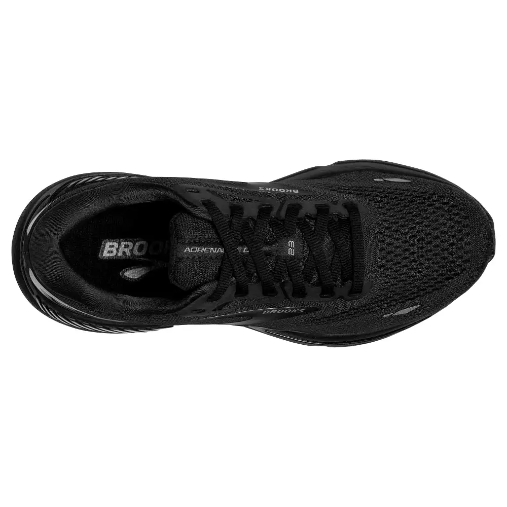 'Brooks' Men's Adrenaline GTS 23 - Black / Black / Ebony