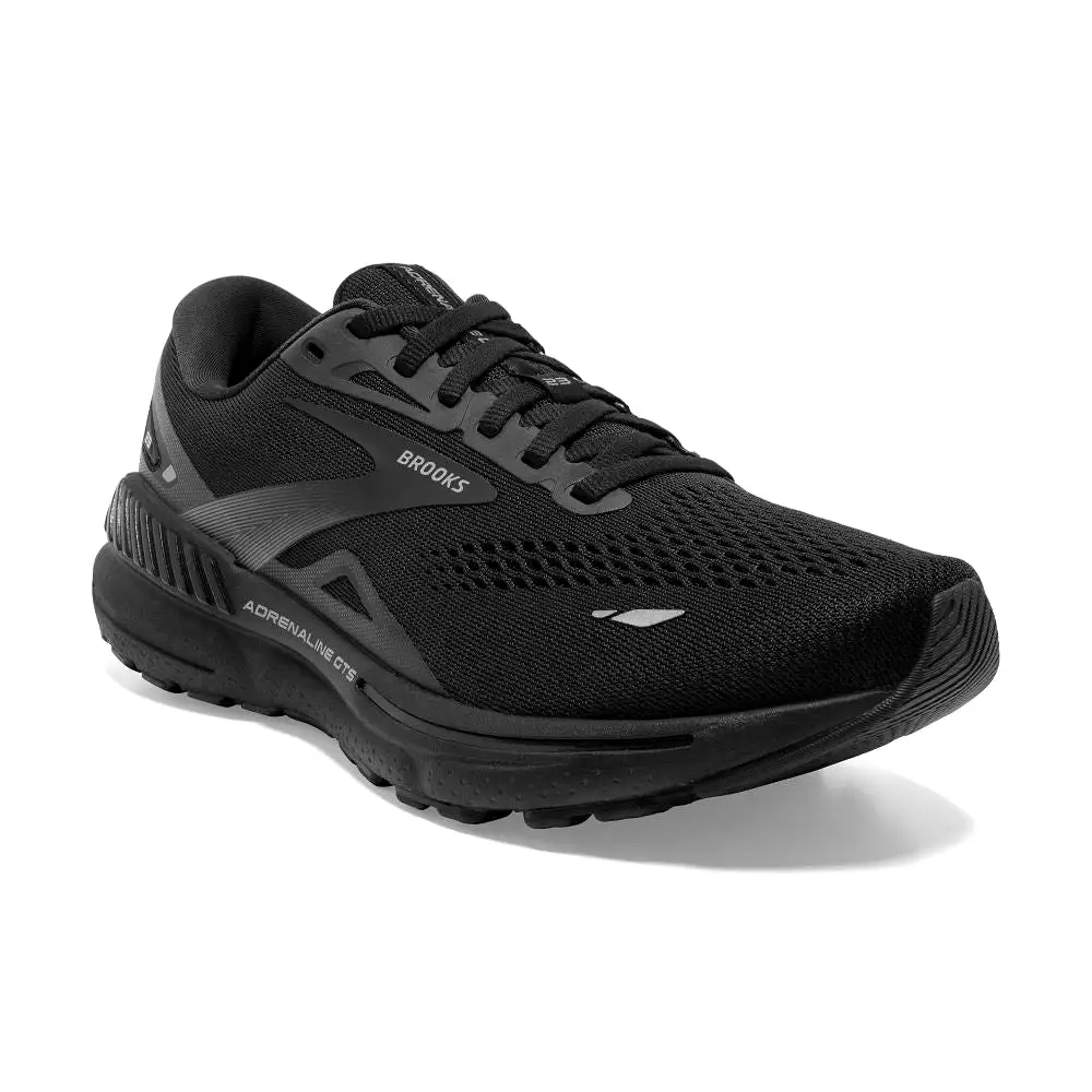 'Brooks' Men's Adrenaline GTS 23 - Black / Black / Ebony