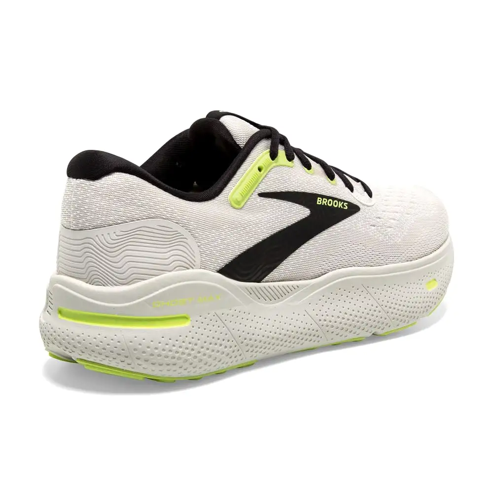 'Brooks' Men's Ghost Max - Grey / Black / Sharp Green