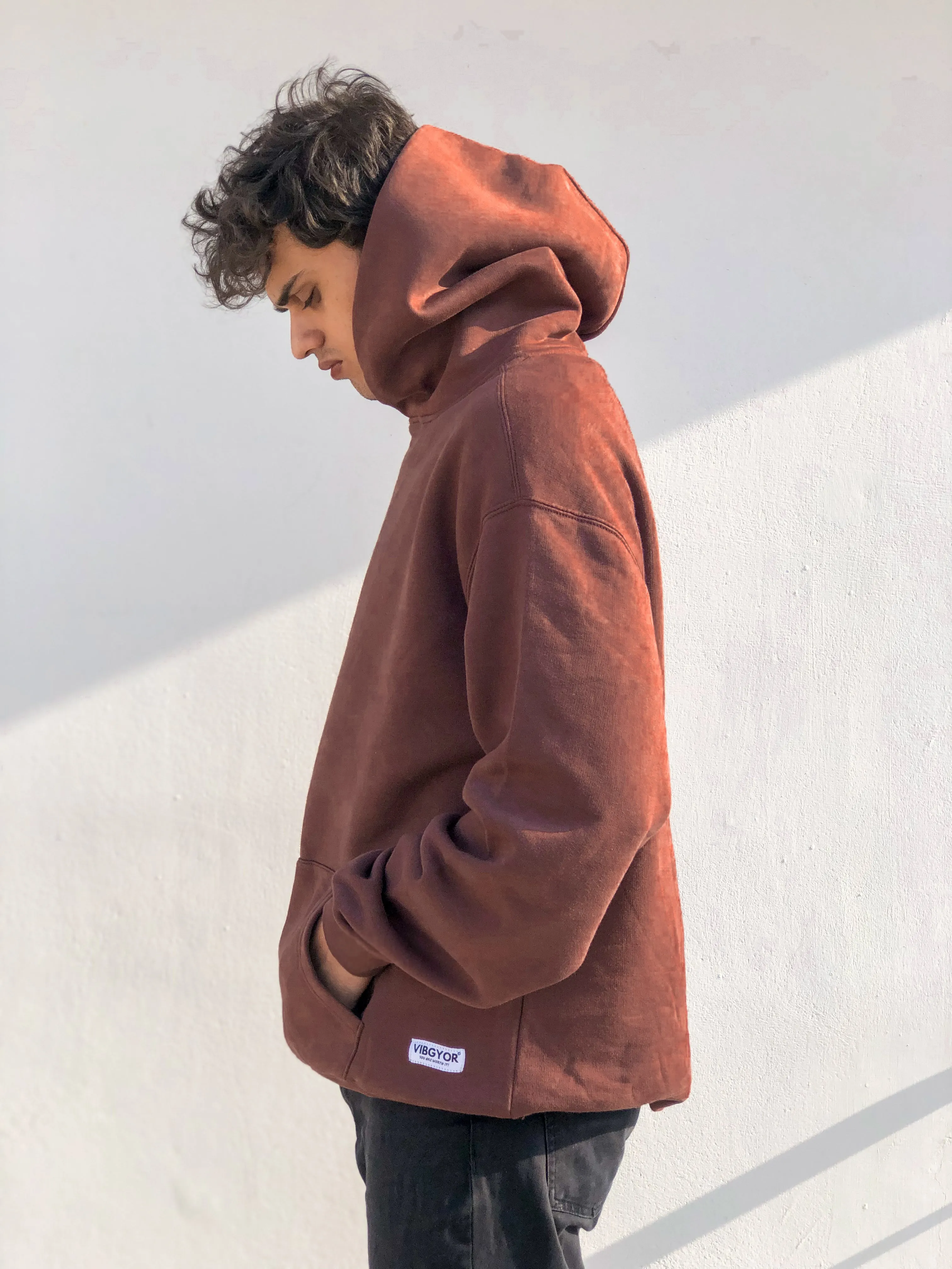 Brown Oversized Hoodie