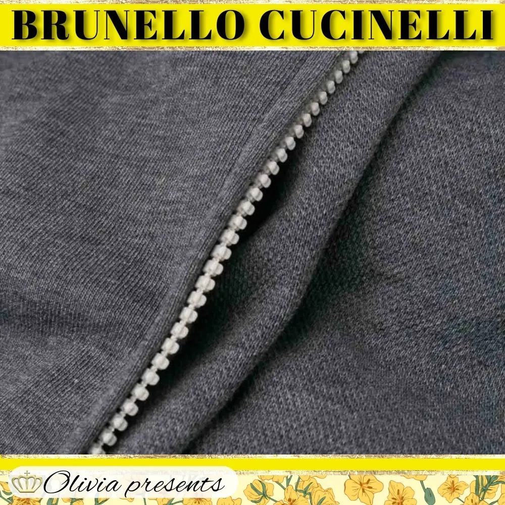 BRUNELLO CUCINELLI  |Long Sleeves Plain Logo Hoodies