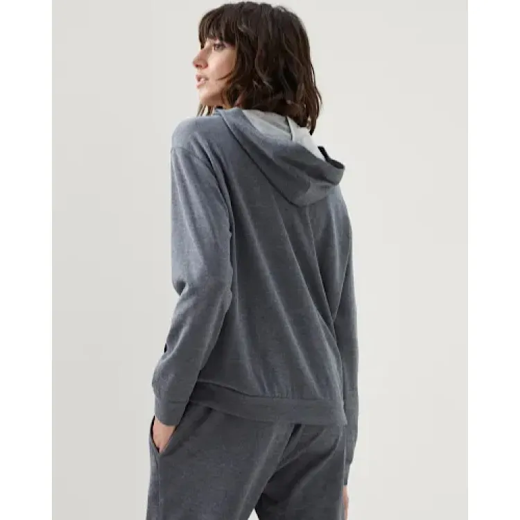 BRUNELLO CUCINELLI  |Silk Sweat Long Sleeves Plain Cotton Loungewear