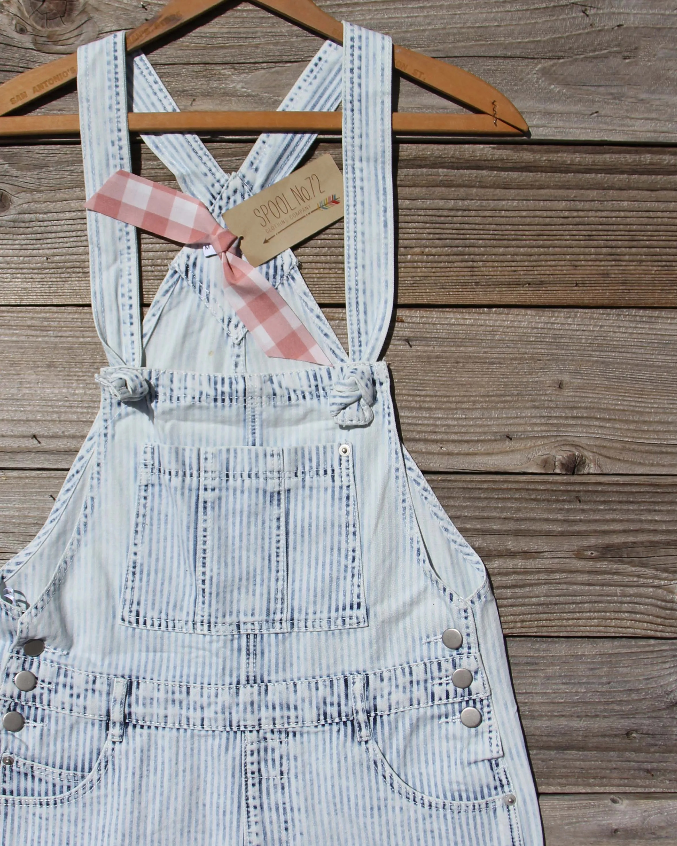 Camper Stripe Overalls