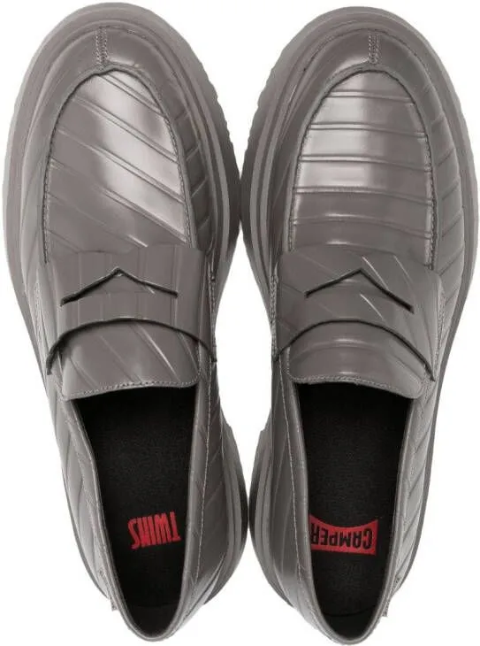 Camper Walden Twins slip-on loafers Grey