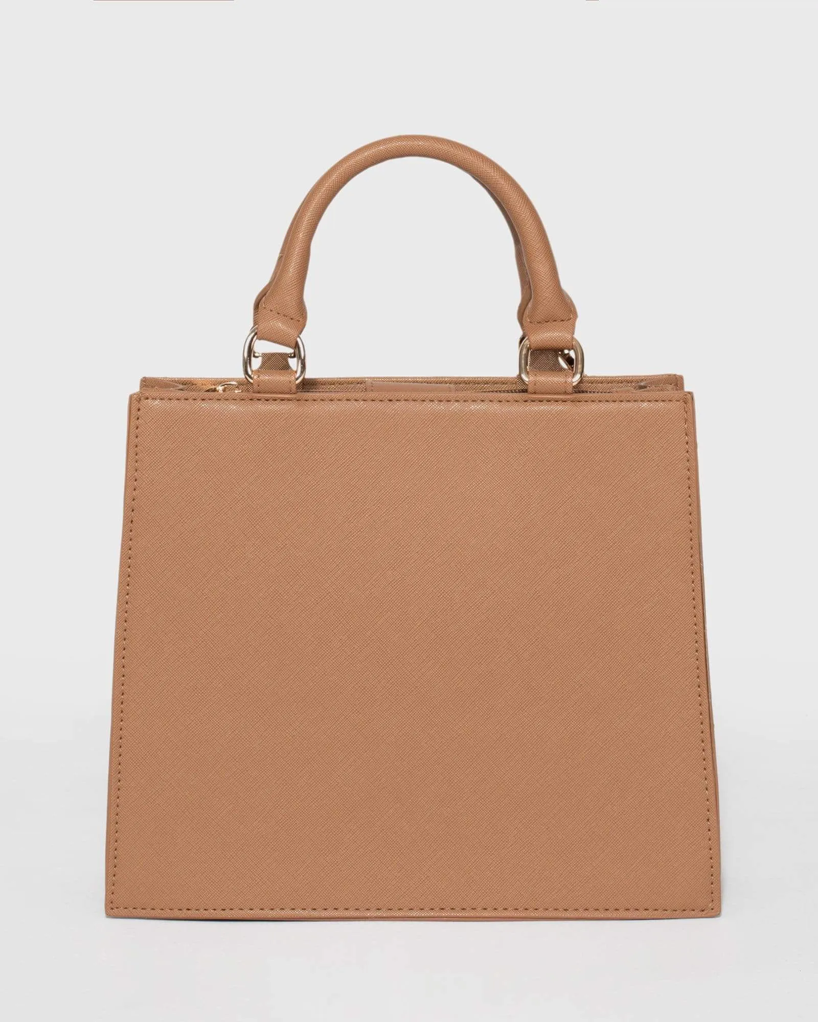 Caramel Rylee Medium Tote Bag