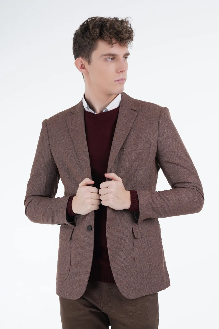 Cedar Textural Blazer