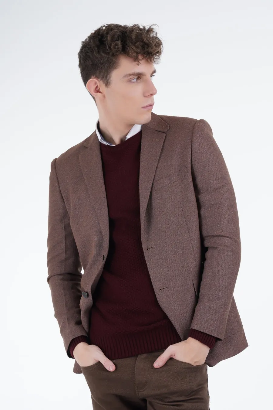 Cedar Textural Blazer