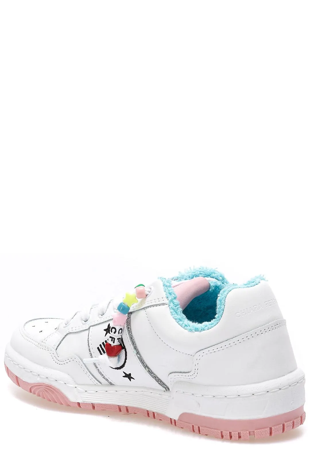 Chiara Ferragni CF-1 Logo Embroidered Low-Top Sneakers