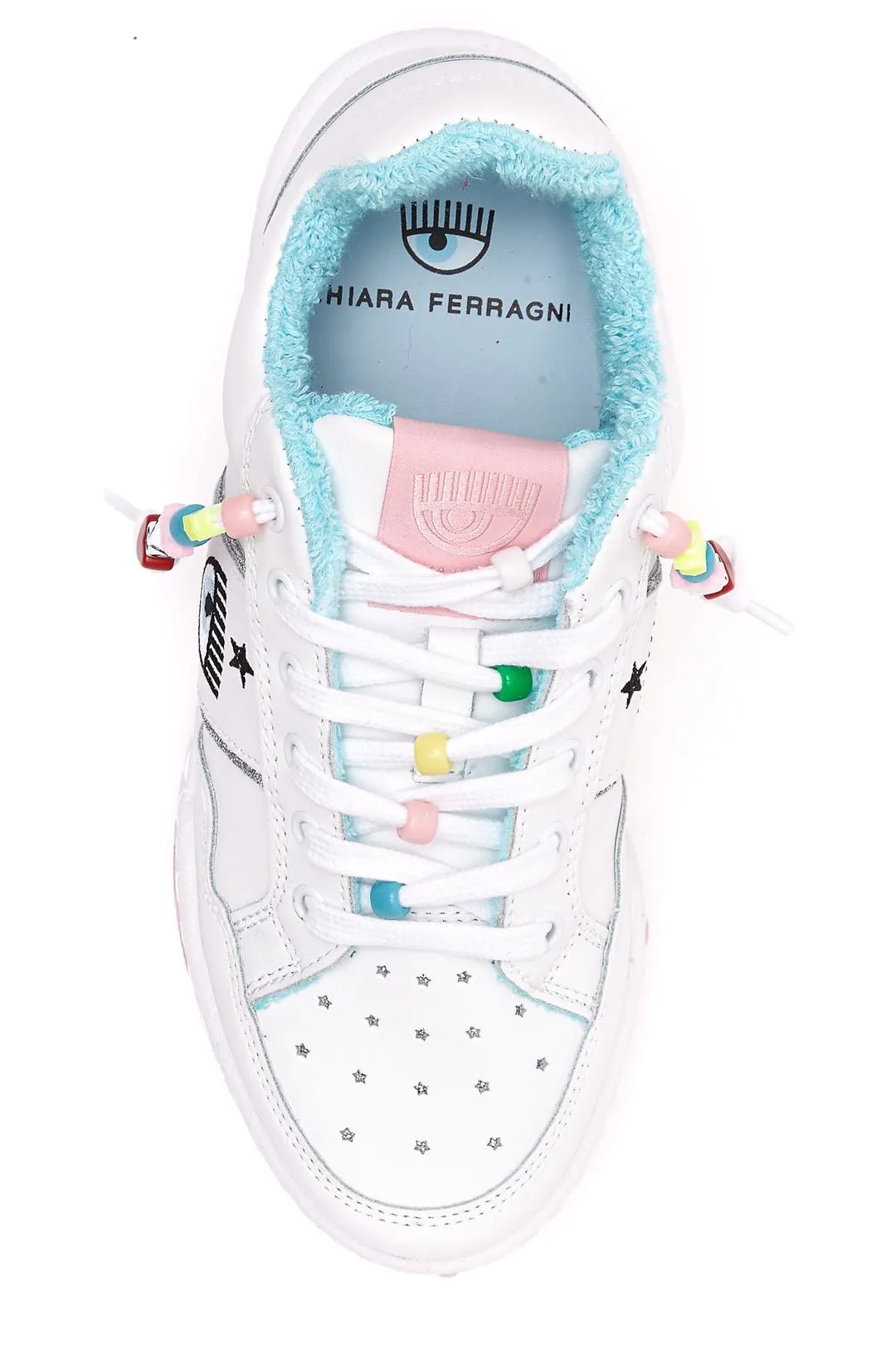 Chiara Ferragni CF-1 Logo Embroidered Low-Top Sneakers