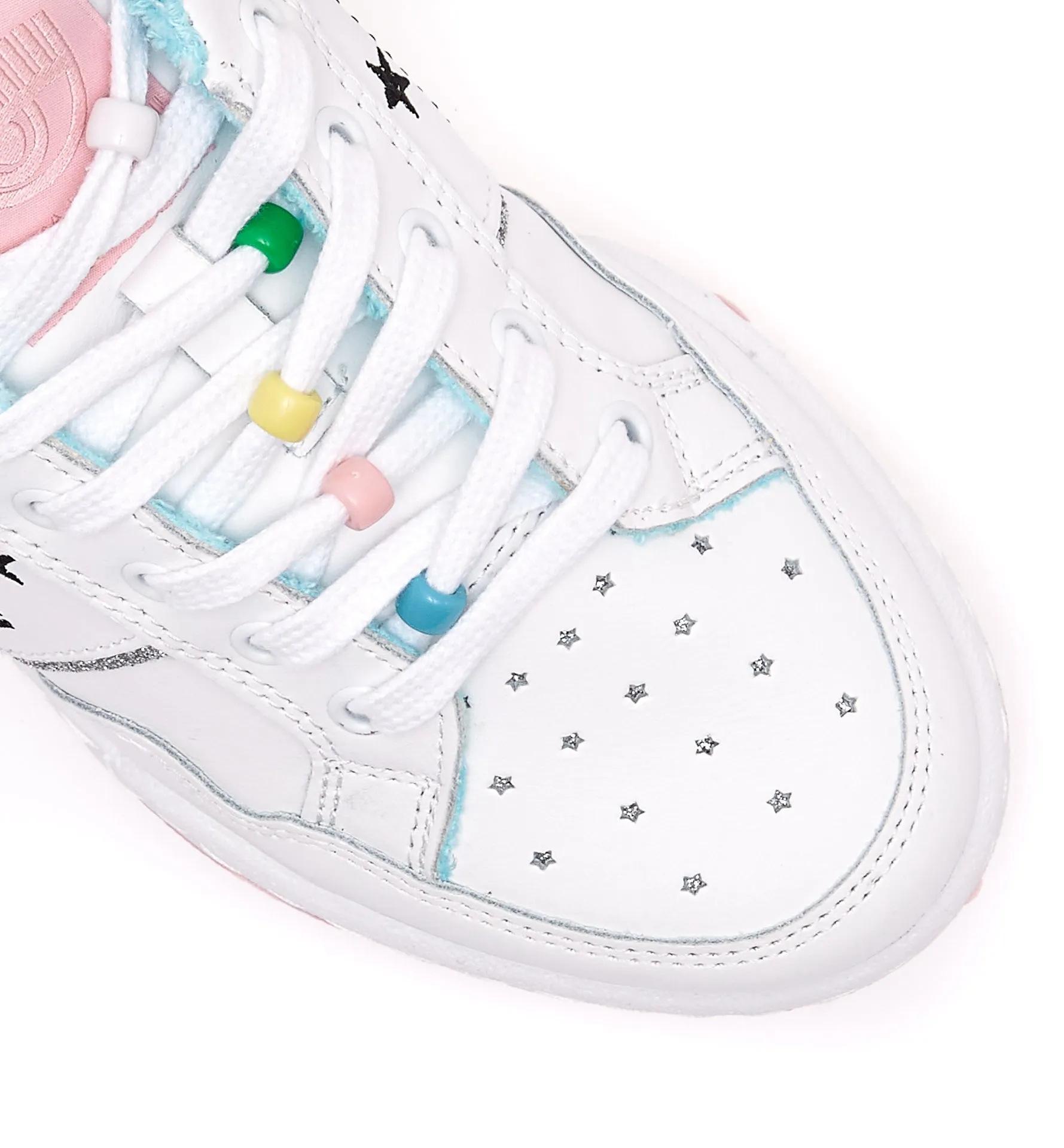 Chiara Ferragni CF-1 Logo Embroidered Low-Top Sneakers