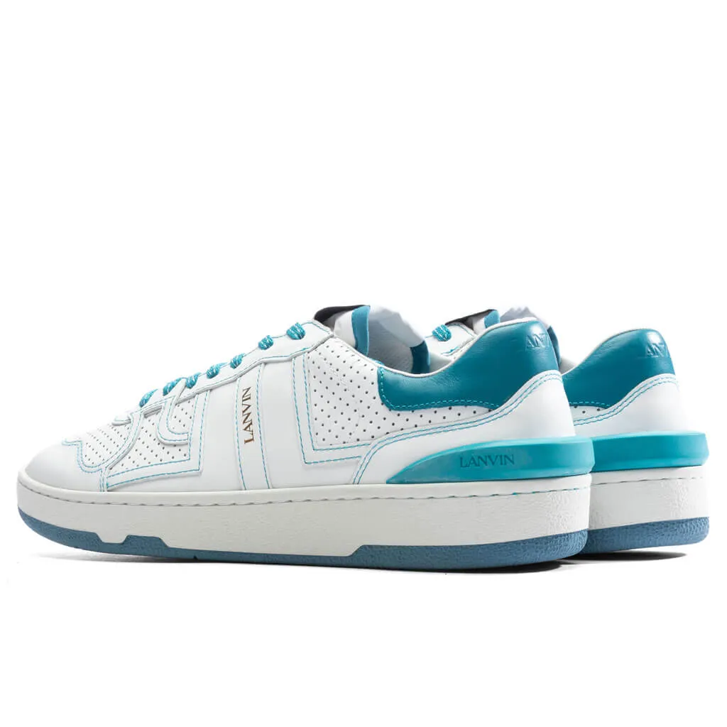 Clay Low Top Sneakers - White/Blue