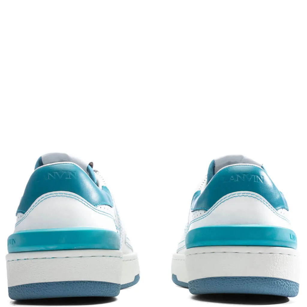 Clay Low Top Sneakers - White/Blue