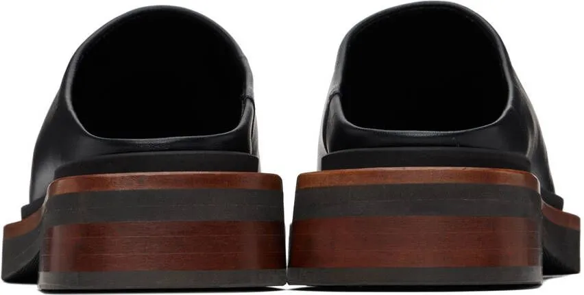 Clergerie Black Bosco Slip-On Loafers