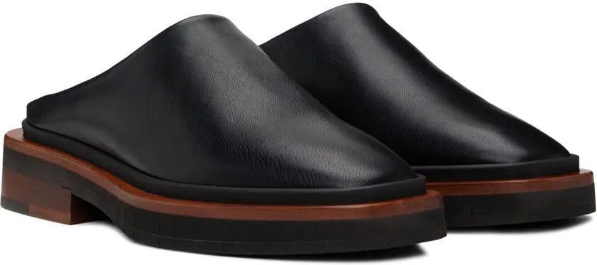 Clergerie Black Bosco Slip-On Loafers